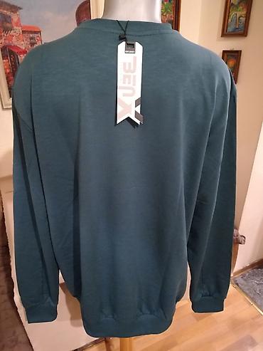 armani exchange: Novi muski pamucni duks Benx u velikom broju Zeleni 3XL. Novopazarski — 5