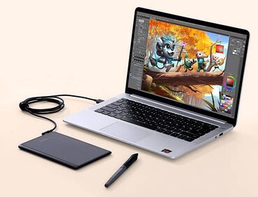 Освещение: Графический планшет Huion Inspiroy H420X Планшет для самых