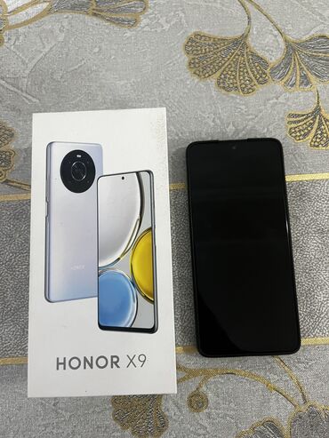 Honor: Honor X9 5G, 128 GB, rəng - Qara, Düyməli, Barmaq izi, Face ID