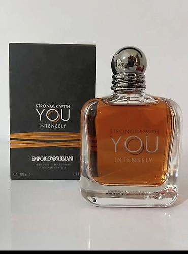 Gözəllik və sağlamlıq: Emporio Armani Stronger With You Intensely – kişi üçün ətir profili — 1