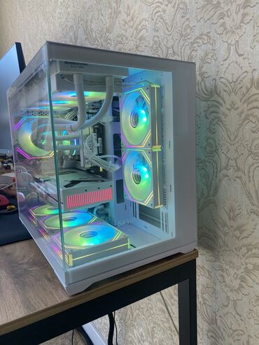 домашний комп: Компьютер, ОЗУ 32 ГБ, Игровой, Новый, AMD Ryzen 5, NVIDIA GeForce RTX 5070, HDD + SSD