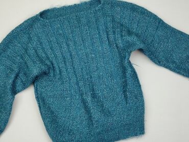 turkusowy t shirty damskie: Sweter, S (EU 36), condition - Good
