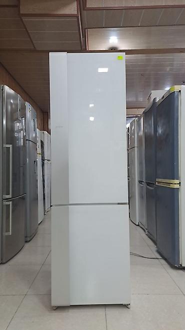 pult az: Gorenje ağ rəngli iki qapılı soyuducu - Alt hissədə dondurucu, üst — 1