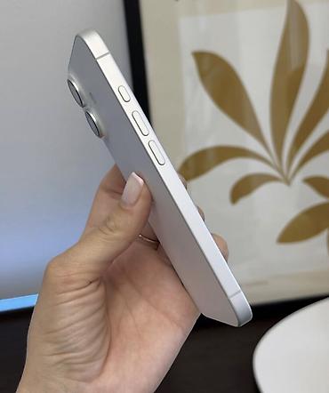 barter telfonlar: IPhone 16, 128 GB, Ağ, Zəmanət, Simsiz şarj, Face ID — 2