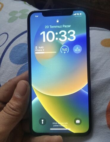 Çəngəllər: IPhone X, 256 GB
