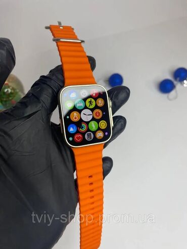 женские часы fossil: Apple watch 8 ultra 🍏 Подключается на ios/android ✅ Батарея на 2-3 дня