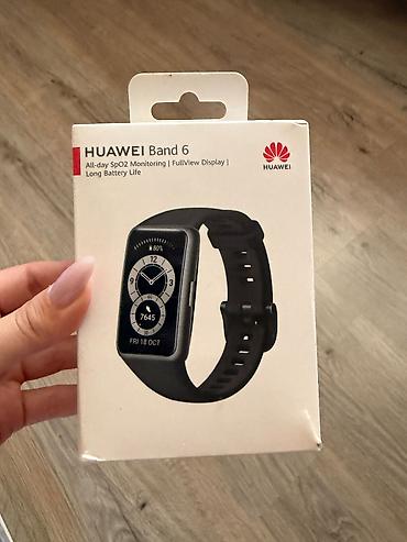 Yeni, Smart saat, Huawei, Suya davamlı, rəng - Qara