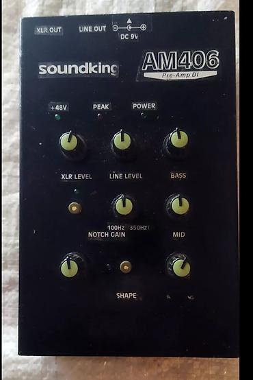 kalonka ses: MİKSER Soundking AM406 Pre-Amp DI — 2