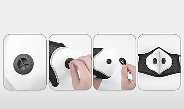 Маски медицинские: Спортивная моющаяся многоразовая маска для лица Рт 2,5 со сменным — 15