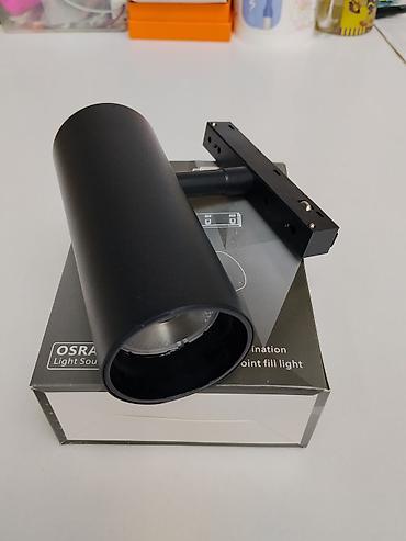 led projector: Трековый светильник LED 20W (черный) - Тип: поворотный трековый — 1