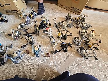 Катушки для рыбалки: Оригинальные японские катушки Ryobi, Shimano, Daiwa модели от 500 до — 1