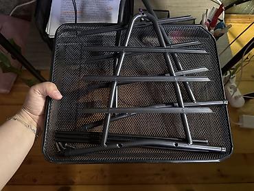 Канцтовары: Yenidir Metal mesh sənəd rəfi – 3 mərtəbəli - Material: möhkəm metal — 2