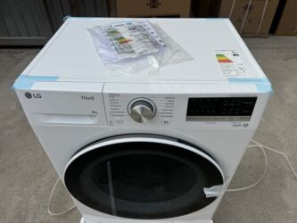 Стиральные машины: Стиральная машина LG, Новый, Автомат, До 9 кг, Полноразмерная — 7