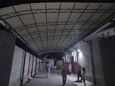 Навесы: Навес, Другая форма, Металл, Поликарбонат, Новый, Установка — 22