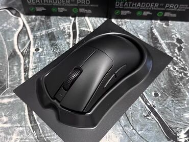 эбу компьютер: Razer DeathAdder V3 Pro(new) 10200KGS Сенсор: Оптический сенсор Focus