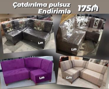 Masalar və oturacaqlar: Künc divan, Yeni, Pulsuz çatdırılma