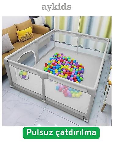 Manejlər: 🧸🏠 **Aykids Uşaq Oyun Parkı** 🏠🧸 👶 Körpənizin təhlükəsiz şəkildə — 3