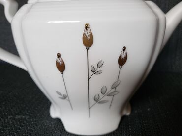 Čajnici: Bokal nov 1986 do 1993g Bareuther Bavaria porcelan. Nov bokal,sve na — 3