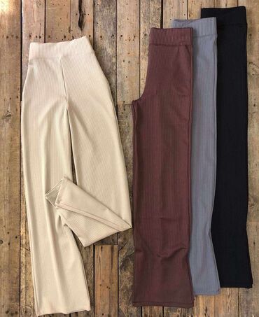 pantalone calzedonia: One size, Visok struk, Zvoncare