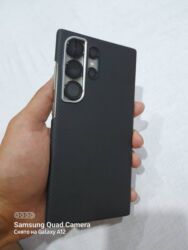 обменяю на самсунг: Samsung Galaxy S24 Ultra, Колдонулган, 256 ГБ, түсү - Күмүш, 1 SIM, eSIM