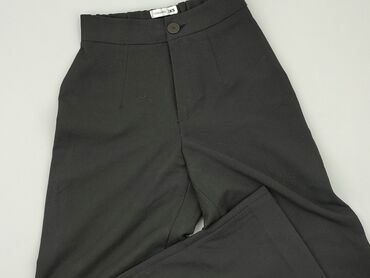 czarne spódniczka plisowane: Material trousers, Terranova, 2XS (EU 32), condition - Very good
