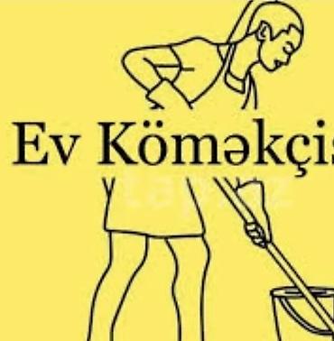 temizlik ev işleri: Xadimə tələb olunur, 30-45 yaş, 6 ildən artıq təcrübə, Dəyişən qrafik, Gündəlik ödəniş — 1
