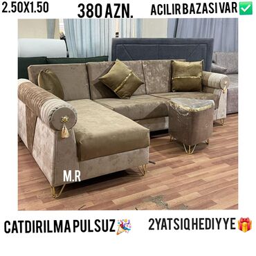 Çarpayılar: Künc divan, İşlənmiş lalafo.az -da Çarpayılar: Künc divan, İşlənmiş