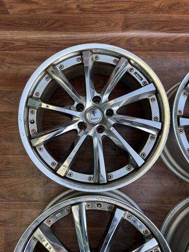 Диски: Литые Диски R 19 Weds, Комплект, отверстий - 5, Б/у — 6