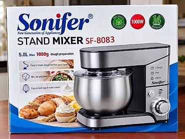 Кухонный планетарный миксер Sonifer SF-8083 - Мощность: 1000 Вт -
