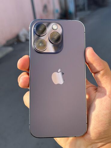 çakma iphone 14 pro max: IPhone 14 Pro, 128 GB, Deep Purple, Face ID