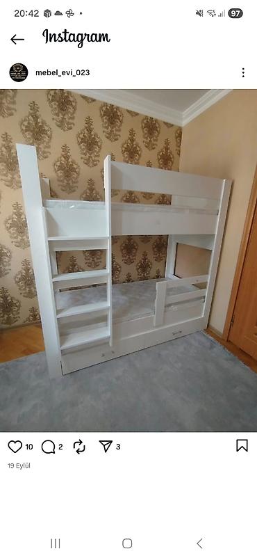 nerdivan nedir: Oğlan və qız üçün, Yeni, Çarpayı, Matras ilə, Siyirməli, Laminat — 3