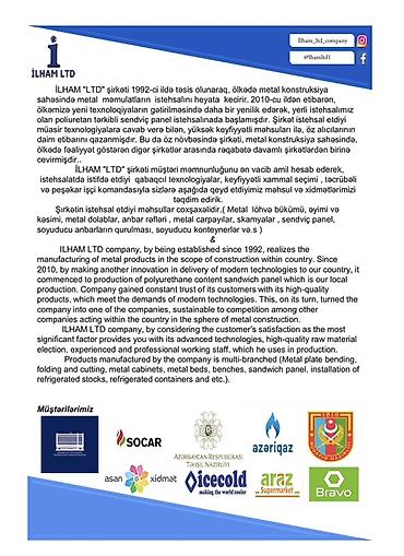 Ev və bağ: İlham LTD – Metal Konstruksiya Zavodu və metal məmulatların istehsalı — 3