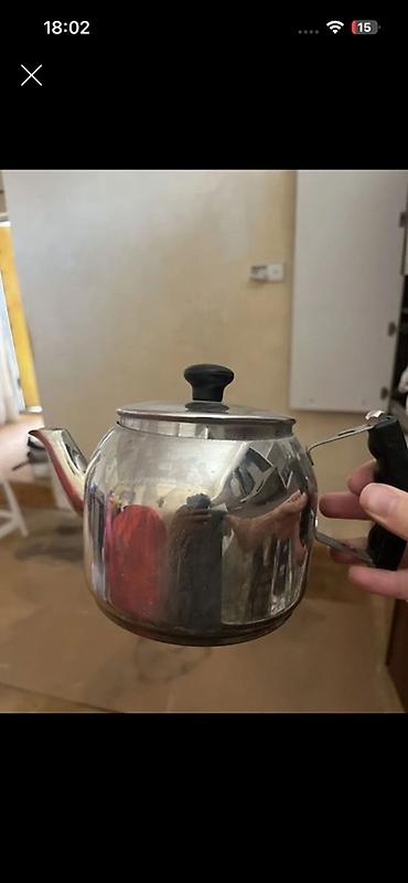 Все для дома и сада: Metall çaydan/çəngə - Material: paslanmayan polad gövdə - Həcm — 1