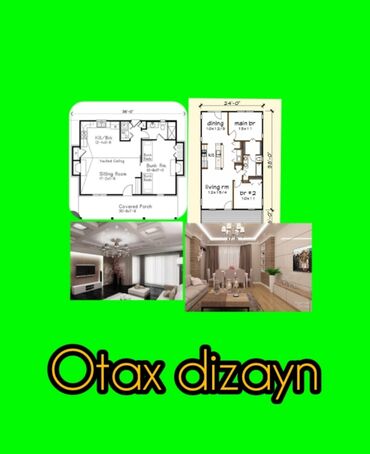 Dizayn, layihə: (Onlayin) otax dizay