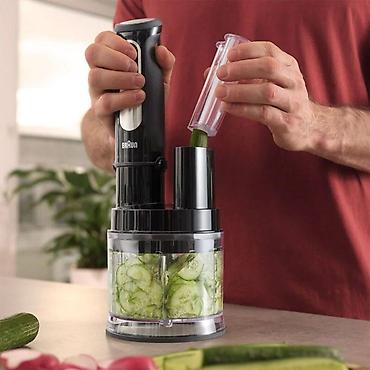 Блендеры: Blender dəsti Braun MQ55755m *Braun MultiQuick 5 Pro* güclü və — 4