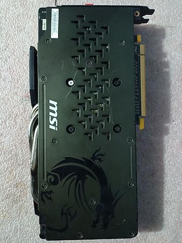 Комплектующие для ПК: Видеокарта для ПК, Б/у, MSI, Radeon RX, 4 ГБ — 5