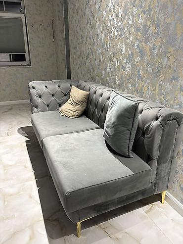Künc divan, İşlənmiş, Açılmayan, Vеlur parça, Çatdırılma yoxdur lalafo.az -da — 3 Künc divan, İşlənmiş, Açılmayan, Vеlur parça, Çatdırılma yoxdur — 3