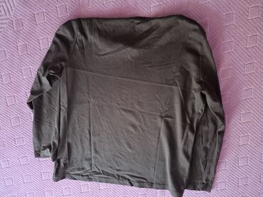 majice rock fam: L (EU 40), Cotton, Single-colored, color - Brown