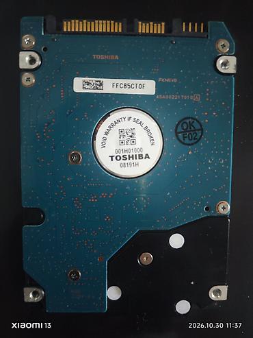 ssd 2 5: Toshiba 2.5" HDD – MK2552GSX Sağlığı 20%-dir o sebebden qiymeti — 2