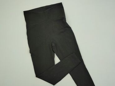 Spodnie S (EU 36), stan - Bardzo dobry, wzór - Jednolity kolor, kolor - Czarny