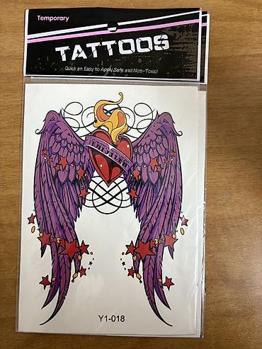 Тату, пирсинг: Временные татуировки — 1