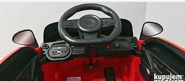 laptop za decu igracka: Dečiji električni automobil – sportski kabriolet, crvene boje - — 9
