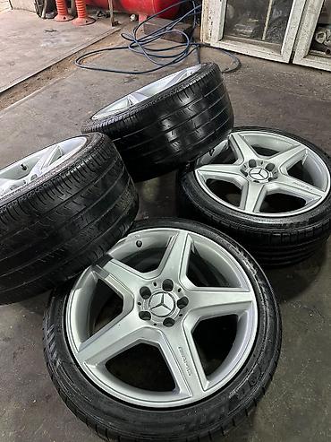 qaz ehtiyat hisseleri: Mercedes-Benz AMG diskləri və təkər komplekti - Model: Mercedes-Benz — 3
