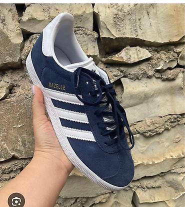 adidas gazeli: Мужские кроссовки, 38, Adidas, Б/у, цвет - Синий, Самовывоз — 1