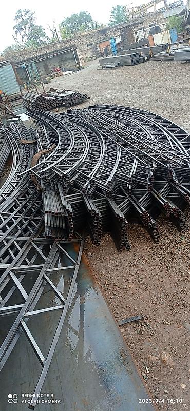 Канцтовары: Фермы Арки Навесы Готовые фермы для навеса размеры от 2 м по 26 метра — 7