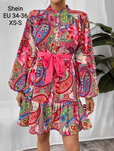 kaput na vezivanje: XS (EU 34), color - Multicolored, Long sleeves