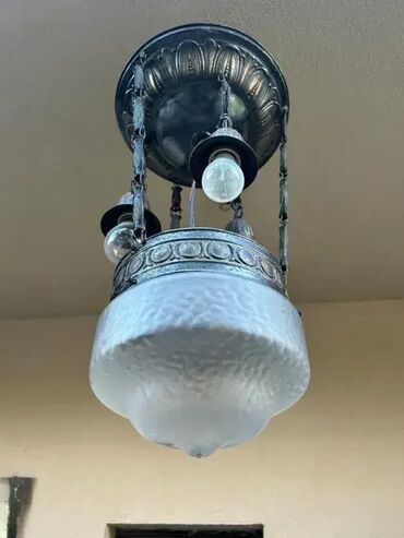 Ostali stilski nameštaj: Stari secesijski luster br. 2 Stari luster - Secesija U dobrom stanju — 9