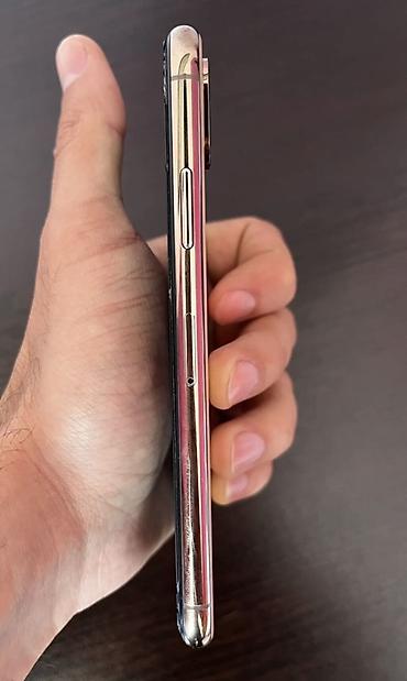 Apple iPhone: IPhone Xs Max, 256 GB, Qızılı, Simsiz şarj, Sənədlərlə, Face ID — 2