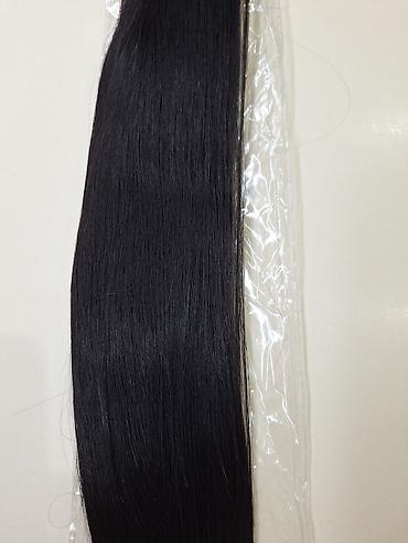 Perike i klipse: Ekstenzija rep – duga, ravna, crna (1b) - Tip: ekstenzija za kosu u — 2