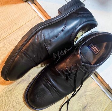 cizme crne: Kožne cipele iz USA, moj sin ih je kratko nosio na posao